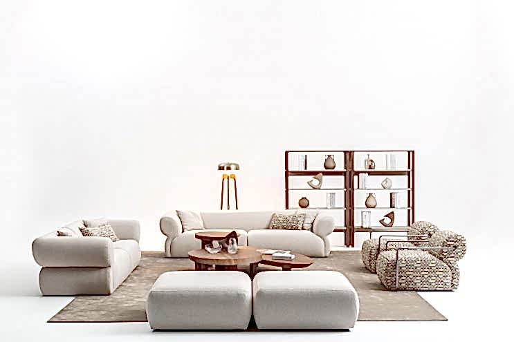 Puffy Allium Sofa Set