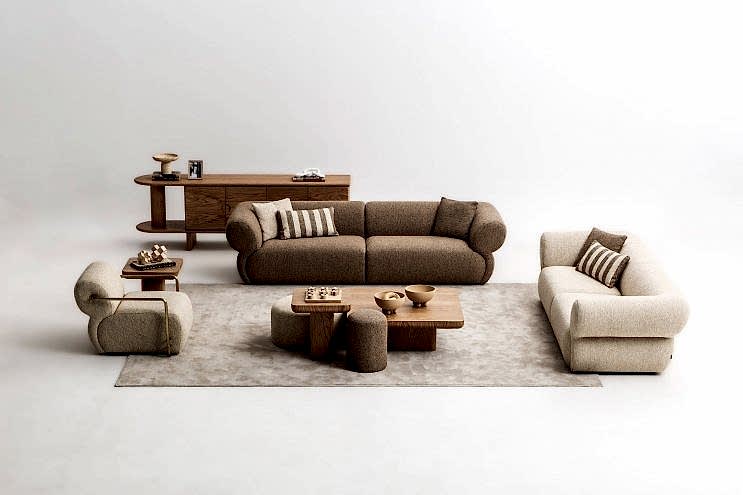 Puffy 2024 Sofa Set