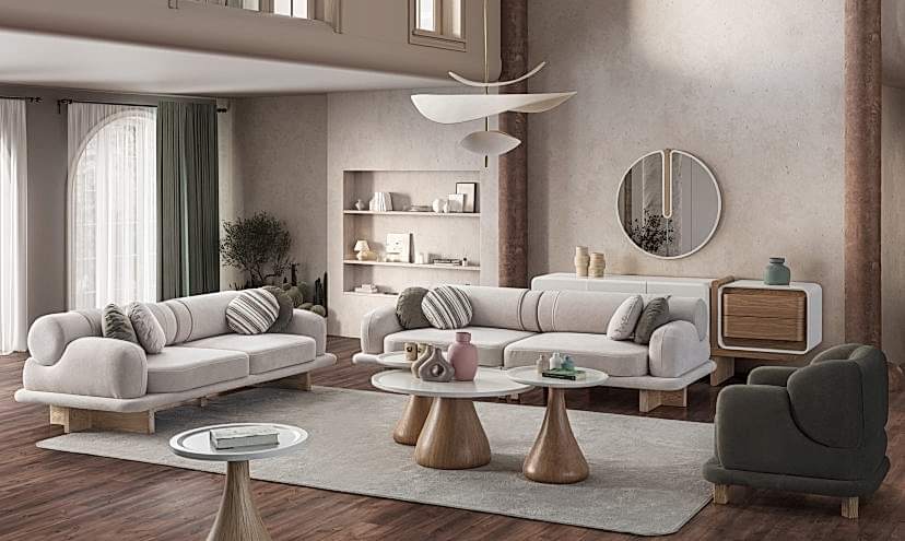 Moon Sofa Set